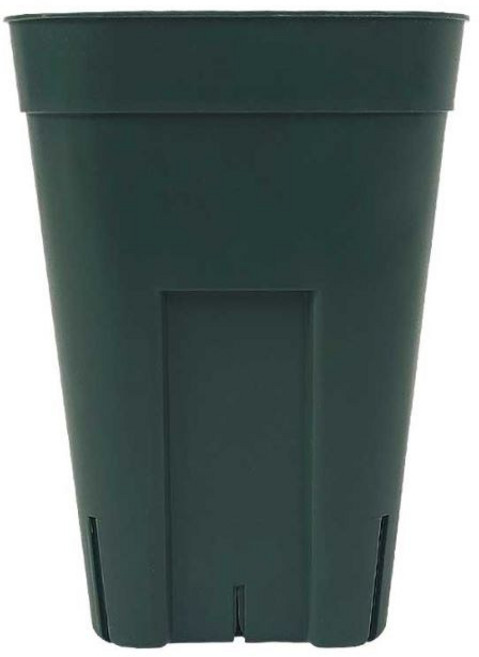 프레스테라 사각 슬릿화분 롱타입 소, 모스그린, 3개