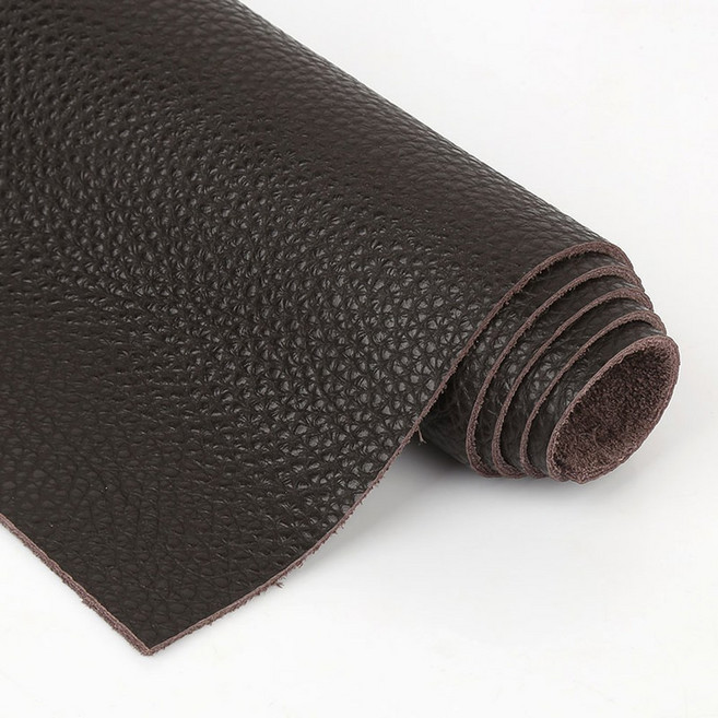 가죽 쇠가죽 조각 무두질 소파 DIY 가방 패브릭 야채 지갑 가구 번째 액세서리 첫 Leathercraft 채찍으로 레이어, Dark coffee, 30x30cm, 1개