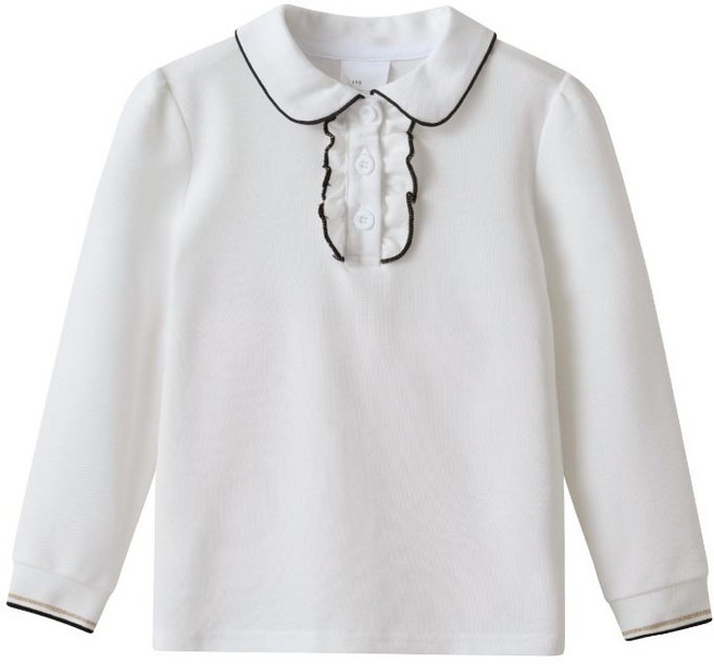 크리스탈하우스 여아 유아 봄 가을 소피아 카라 블라우스 CB008