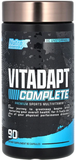절실히 몸관리가필요한시기 Nutrex Research Vitadapt Complete 프리미엄 스포츠 종합비타민 캡슐 90정 프리미엄할인상품입니다, NutrexResearchVitadaptComplete, 1개 - 쿠팡