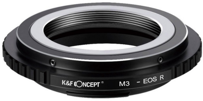 K&F Concept M39-EOS R _ Leica L39 Lens - Canon EOS R Body 변환어뎁터, 1개