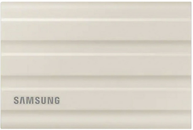 삼성전자 포터블 외장 SSD T7 쉴드 USB 3.2, 화이트, 2TB