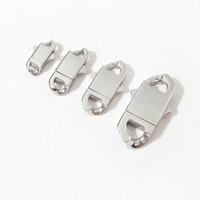 비즈아이 [8-378-15]써지컬스틸 체인클래습 6/8/10/13mm 무도금 1세트 - 쿠팡