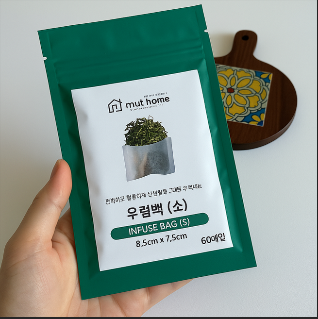 국내 제조 무트홈 다시백, 3세트, 60개입, 소(S)