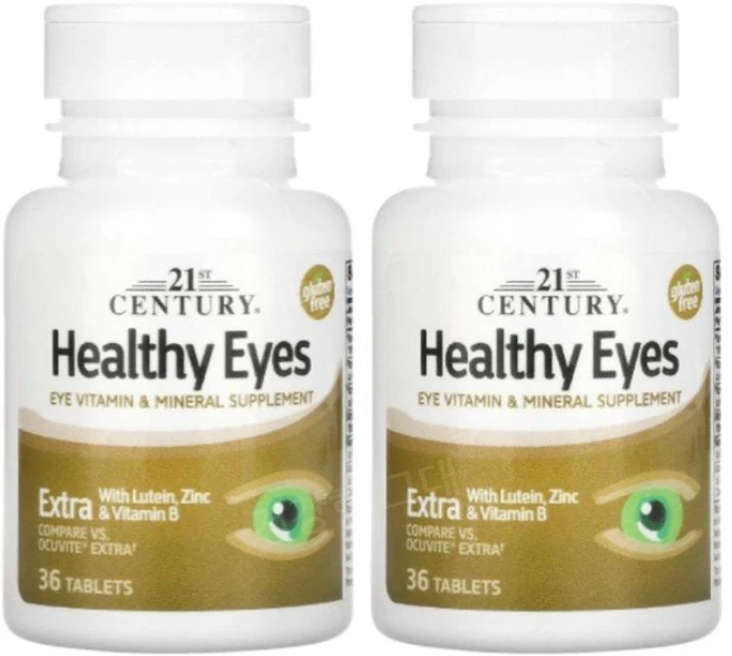 21세기 헬시 아이즈 뉴테인 루테인 36정 2개 징크 아연 비타민비 B Lutein - 쿠팡
