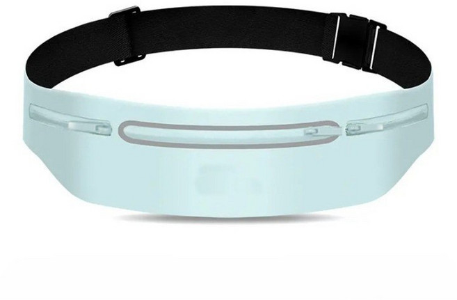 요요기프트 스포츠 초경량 벨트 가방, 1개, 블루