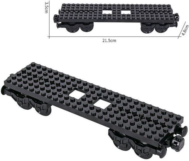레고 호환 기차 레일 확장 블록
