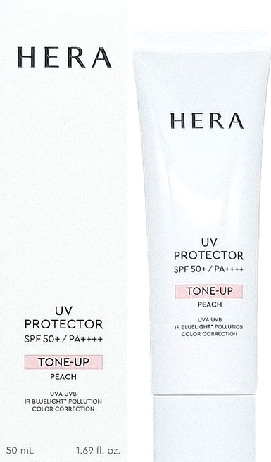 헤라 UV프로텍터 톤업 선크림 SPF50+ PA++++, 50ml, 1개