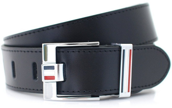 카시니 이탈리아 천연 통가죽 벨트 3.3cm 골프 캐주얼 빅사이즈 가능 (CSBT009) <국내생산>, M, 블랙, 1개