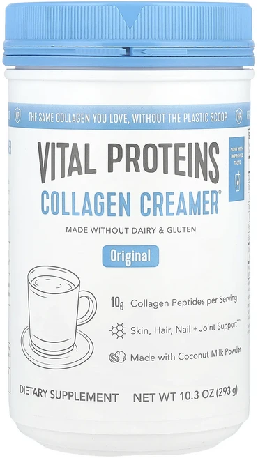 몸관리하세요 겨울입니다 Vital Proteins 콜라겐 크리머 오리지널 293g(10.3oz) 특별관리진행, VitalProteins콜라겐크리머오리지널293g103, 293g, 1개 - 쿠팡