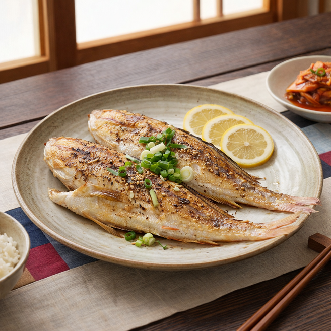 대박집 제주산 반건조 양태 1kg 도톰한 장태 말린 건조 생선 구이 찜용, 2개