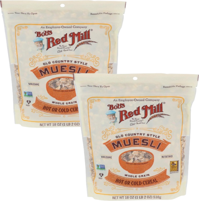 [밥스 레드 밀] 올드 컨트리 스타일 뮤즐리 510 g 2 SET, 510g, 1개