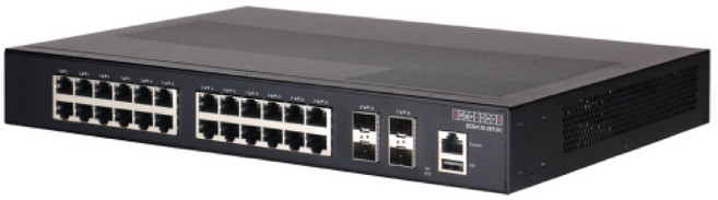 Edgecore ECS4130-28T-DC L2+/L3 Lite Gigabit Ethernet Switch 10Gbps SFP+, 1個, ECS4130-28T-DC 交換器
