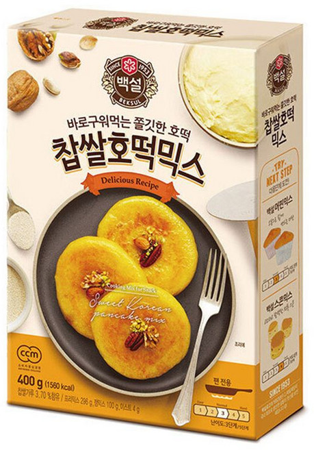 킴스클럽 찹쌀호떡믹스400g, 400g, 1개