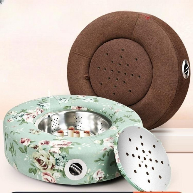 쑥 좌훈방 여성 온열 훈증 프리미엄 좌욕 쑥좌욕 좌식 의자 찜질, 그린라지숙성뜸쑥108개+4종세트