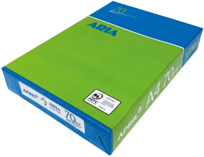 ARIA 影印紙 70gsm B4 500張 x 5, A4, 5個