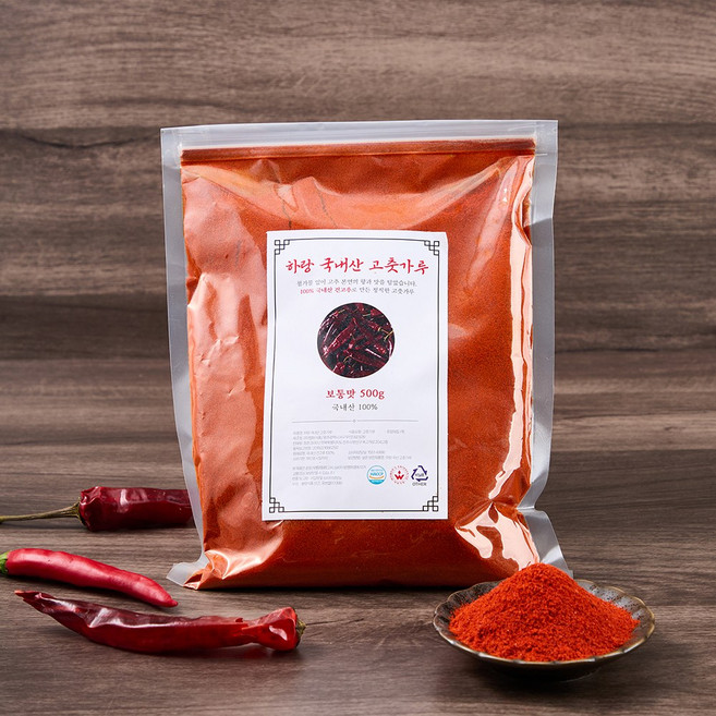 25년 국내산 HACCP인증 국산 고춧가루 보통맛 굵은가루, 1개, 1kg