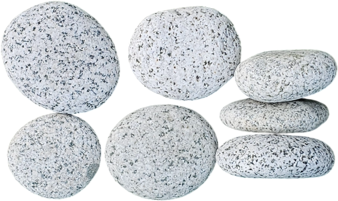 납작돌 연회색 50-70mm 1봉(3.5kg) 균일색상 그림그리자갈 자갈아트 인테리어해미석 정원자갈 자갈공명, 3.5kg, 1개