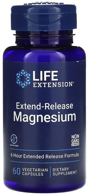 Life Extension 연장 방출 마그네슘 베지 캡슐 60정(캡슐 1정당 250mg) Extension (라이프 익스텐션), Life Extension, 연장 방출 마그네슘, 25, 1, 60정 - 쿠팡