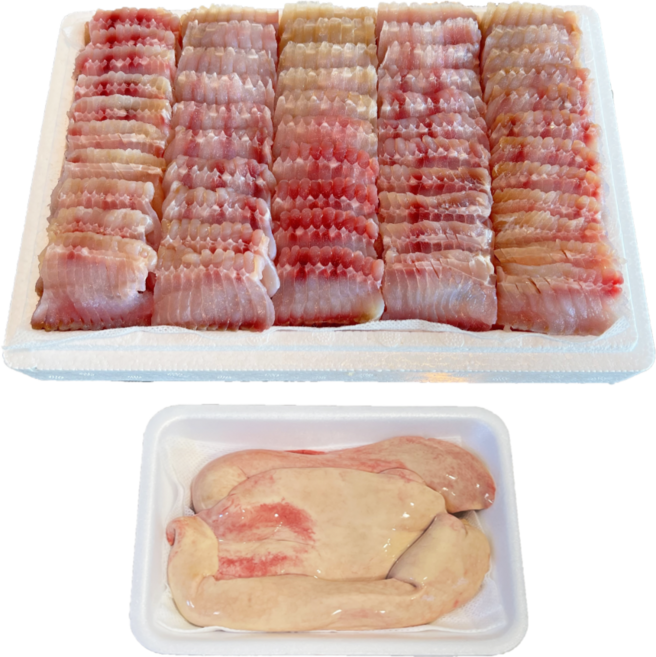 [흑산도직송] 흑산도홍어 날개살만 500g (3~5인) 홍어애포함 국내산 삭힌홍어 생산자직거래, 1개, 날개회만 500g 중간삭힘