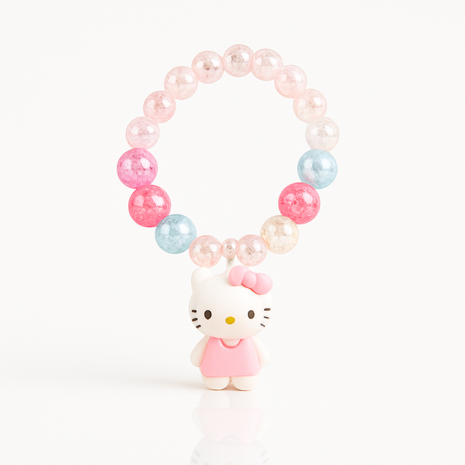 메르시봉봉 어린이 산리오 팔찌 악세사리 5종 마이멜로디 폼폼푸린 쿠로미 시나모롤 포차코