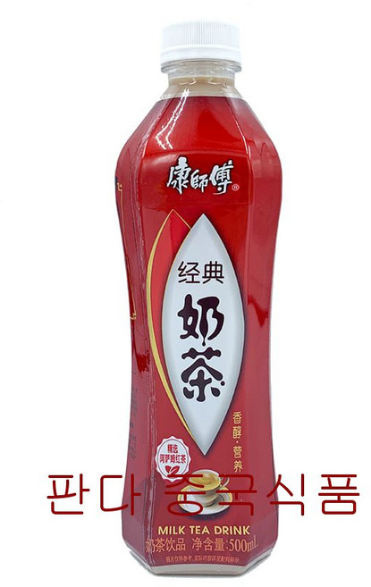 판다중국식품 캉스푸 나이차 경전내홍차, 10개, 500ml