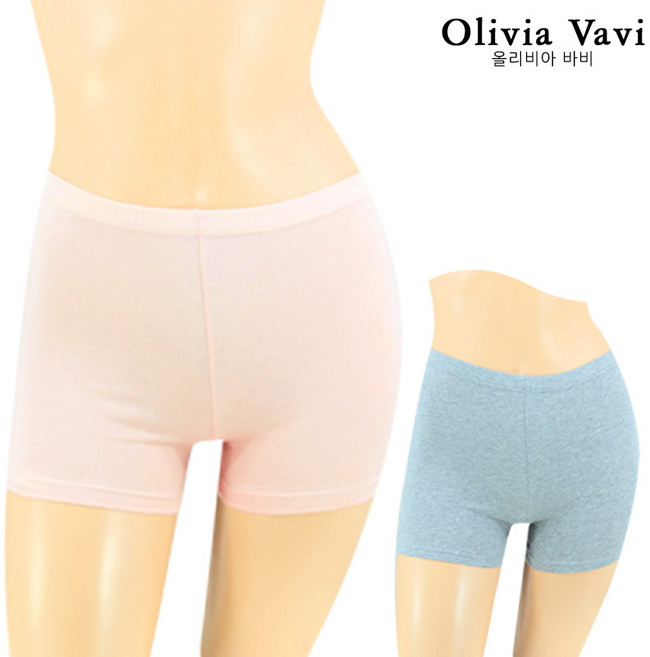 쉬즈언더웨어 국내생산 P002 면스판 2부