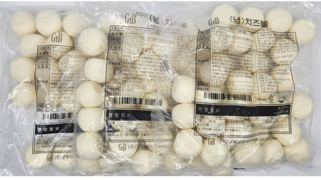 굿투베이크 치즈볼, 3개, 750g