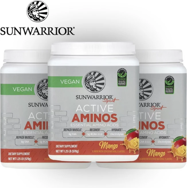 썬워리어 스포츠 액티브 아미노 망고 570g 3개 - 쿠팡