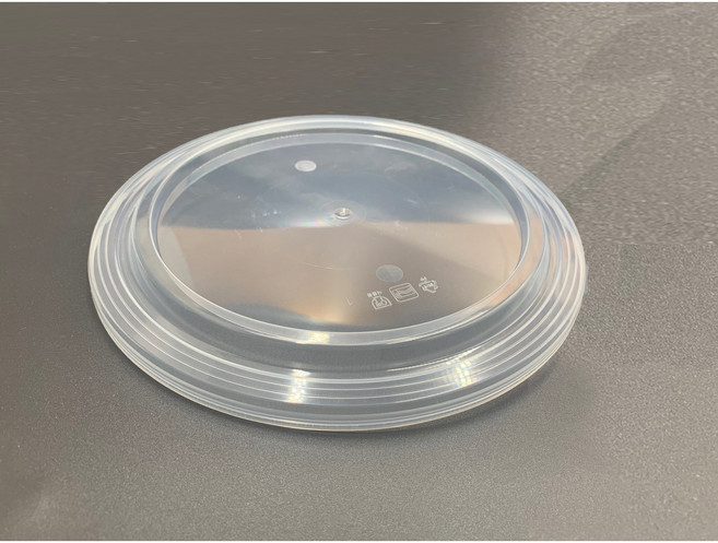 [오케이포장] 다회용 면용기 BW 210파이 전용 투명뚜껑 400개