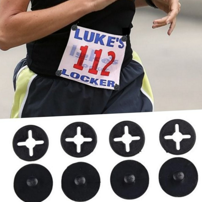 마라톤 배번호 고정 레이스 러닝 고정핀 마라톤 배번호 자석 홀더 번호판 호핀 경기 의류 단추