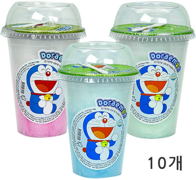 도라에몽 솜사탕 랜덤발송, 12g, 10개