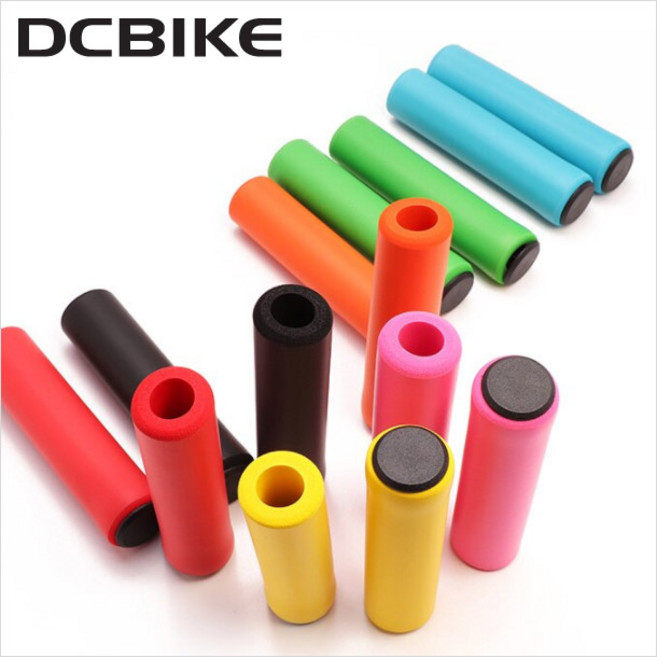 [WB] 에코 자전거 픽시 자전거 스폰지 그립 [좌우세트] - 푹신한 스펀지 그립, 블랙, 1세트