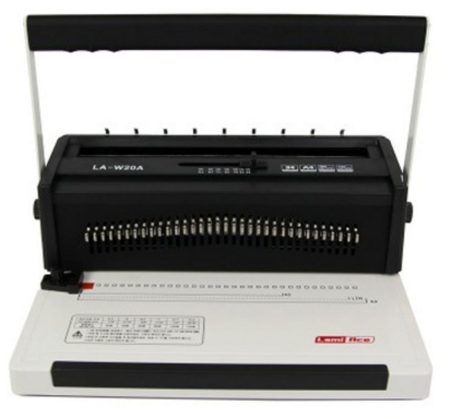 사무기기 제본기 와이어링 A4 문서 제본 수동형, 대 (1개입)