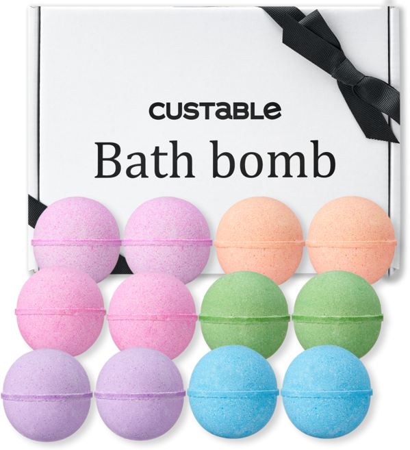 커스터블 버블 배쓰밤 세트, 1개, 840g