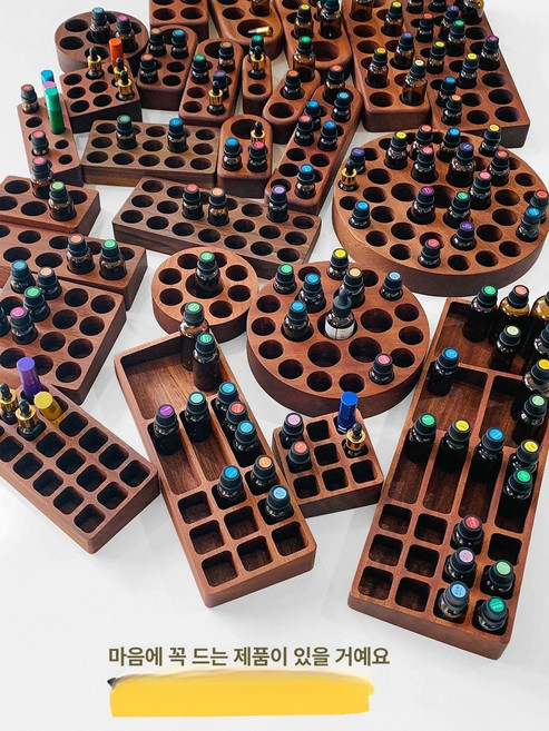 도장 꽂이 도장함 사무실 사각 나무 거치대 부동산 직인보관함 보관함 대 일본수입 회사, 1개, 원판 9칸 10-20ml A