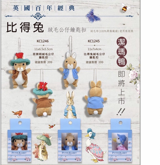 彼得兔絨毛公仔