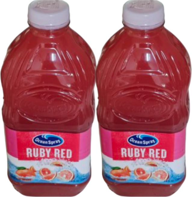 오션스프레이 루비 레드 자몽 드링크, 1.89L, 2개