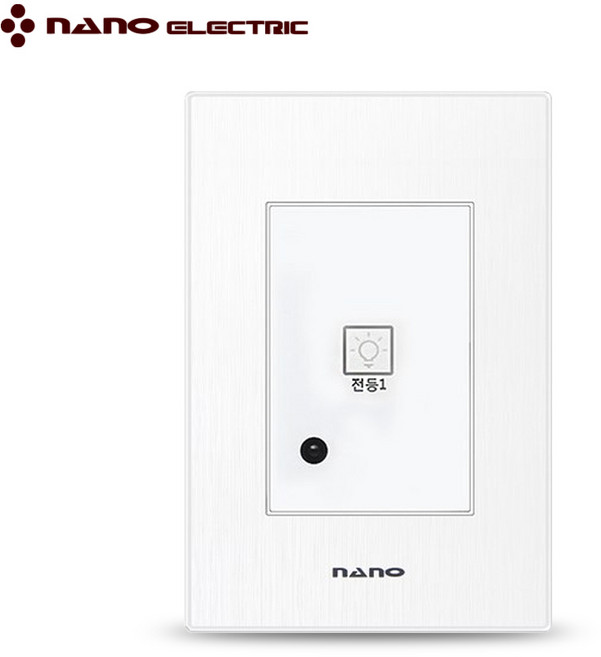 국산 나노전기 아트2 전자식 터치스위치 스마트조명, 화이트, 터치스위치 1구