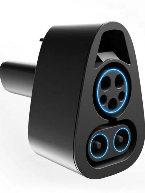 테슬라 DC콤보 어댑터 충전 급속충전 컨버터 완속, CTL-1 기본모델, 1mAh, 1개