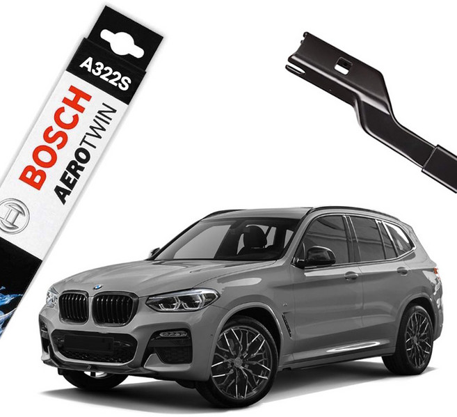 BMW X3 G01 (17.11~) X4 G02 (18.06~) 보쉬 에어로트윈 세트와이퍼 A322S 650x500 [X3 M F97 /X4 M F98]