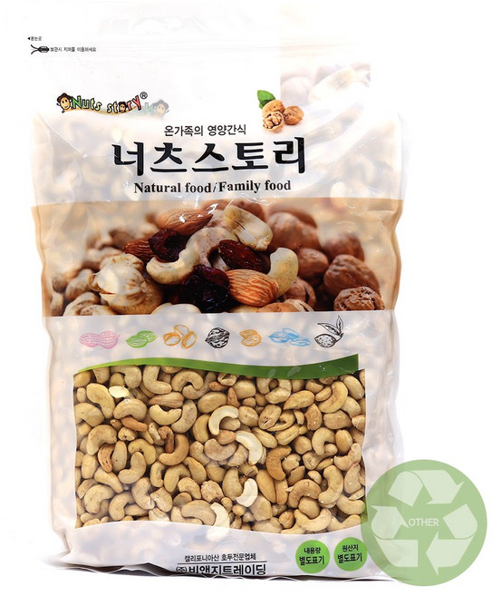 푸드올마켓_ 너츠스토리 볶음 캐슈넛 1kg, 1개