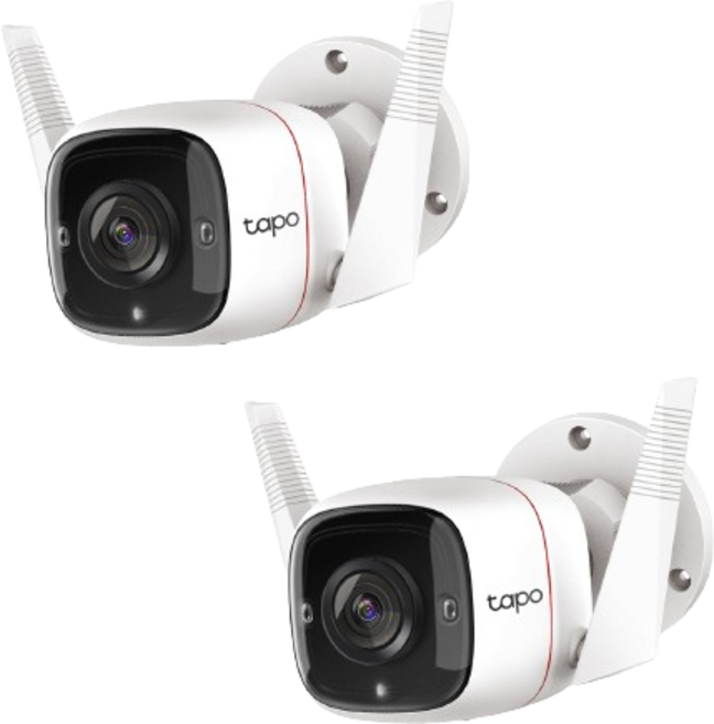 1+1 총2대 티피링크 Tapo C310 300만화소 실외방수 홈CCTV, 1개, 선택3 Tapo C310(TC65)+메모리64G(2대)