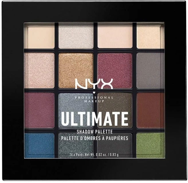 NYX 닉스 프로페셔널 메이크업 얼티밋 아이 섀도우 팔레트, 스모키   하이라이트, 1개 - 쿠팡