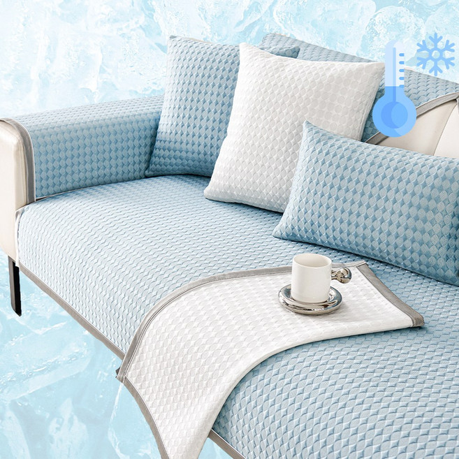 코팅블루 시원한 아이스 쿨 냉장고 냉감 논슬립 쇼파패드