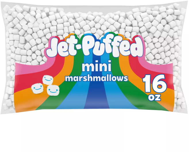 Kraft 제트-퍼프드 미니어처 마시멜로, 453g, 1개