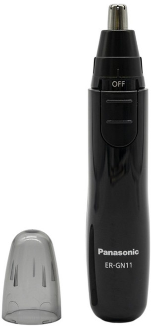 Panasonic 電動多功能修鼻毛器 (附修眉/鬢角刀頭), ER-GN11, 黑色