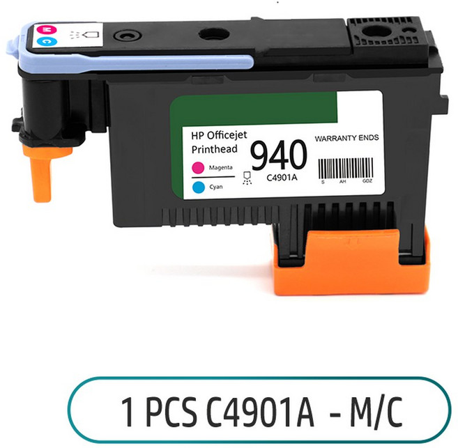 HP 940 프린트 헤드용 C4900A C4901A HP940 헤드 오피스젯 프로 800, 02 C4901A M and C
