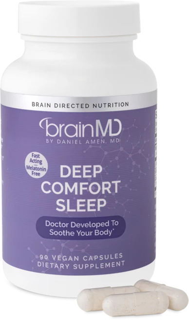 브레인엠디 딥 컴포트 슬립 수면 안정. L테아닌 마그네슘 GABA 보스웰리아 피토솜, 1개, 90정 - 쿠팡