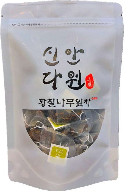 자연농법 발효 황칠차 티백 심신안정 숙면 간에좋은 성분다량함유 섬농부 신안다원, 1개, 30개입, 1g
